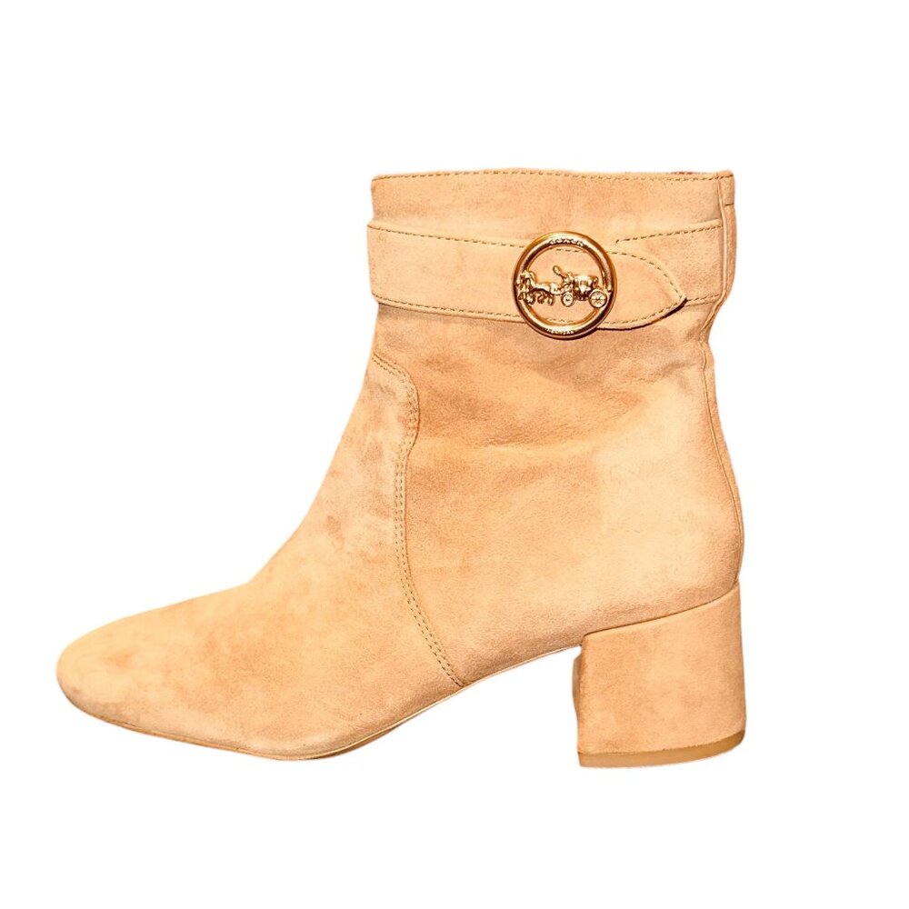 Coach Tan Tania Bootie